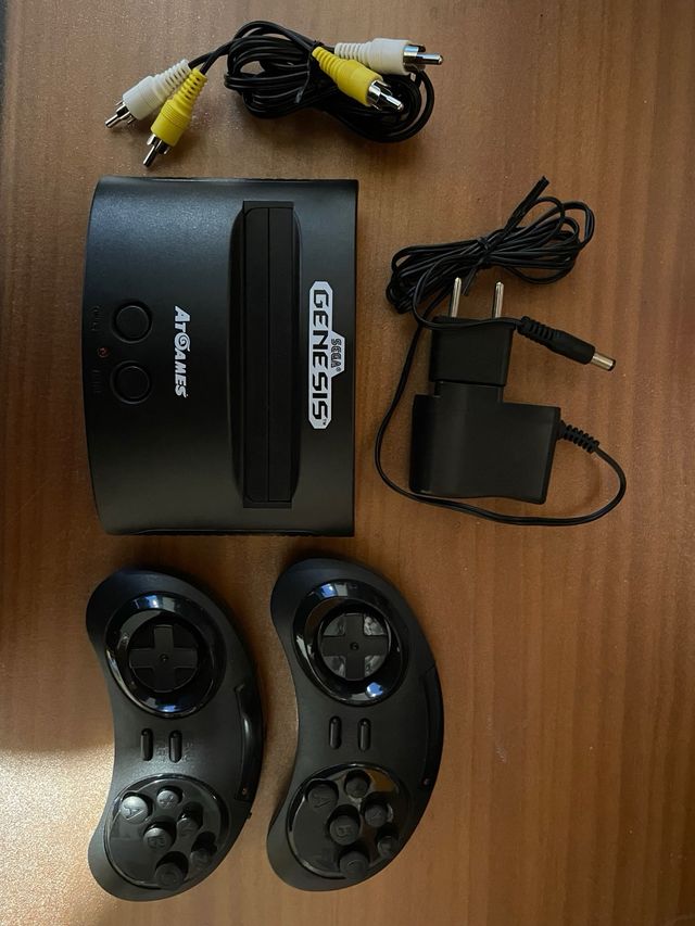 Sega Genesis/ Megadrive AtGames con 80 juegos