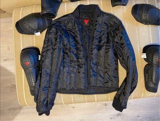 Chaqueta de moto Dainese Negra