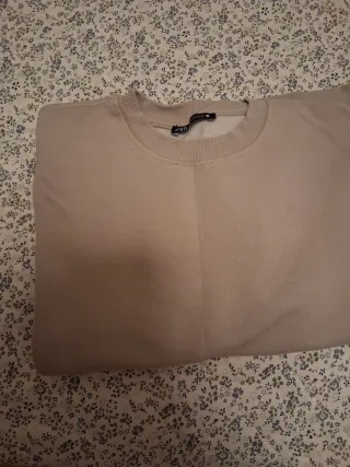 Sudadera Zara Beige