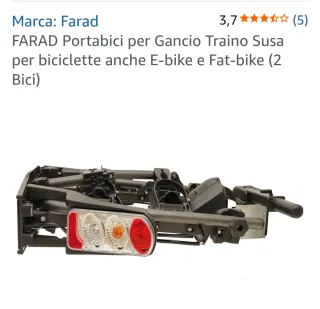 Portabici Farad Susa per 2 Bici