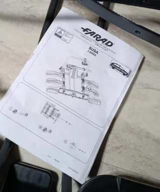 Portabici Farad Susa per 2 Bici