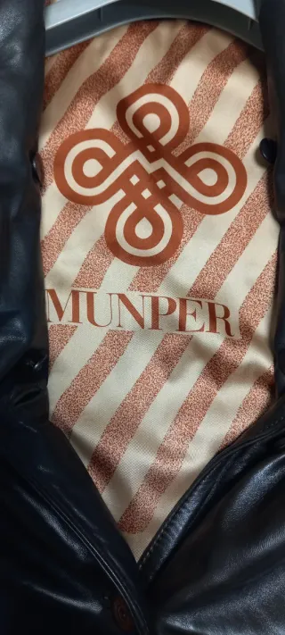 Abrigo de piel ovina mujer