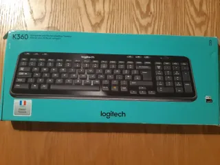 Teclado Logitech inalámbrico francés