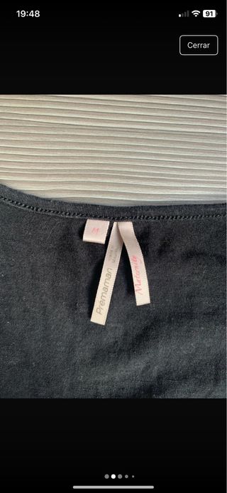 Camiseta premamá invierno Talla M