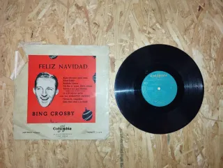 Vinilo Bing Crosby Feliz Navidad