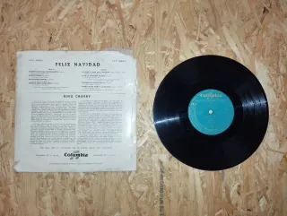 Vinilo Bing Crosby Feliz Navidad
