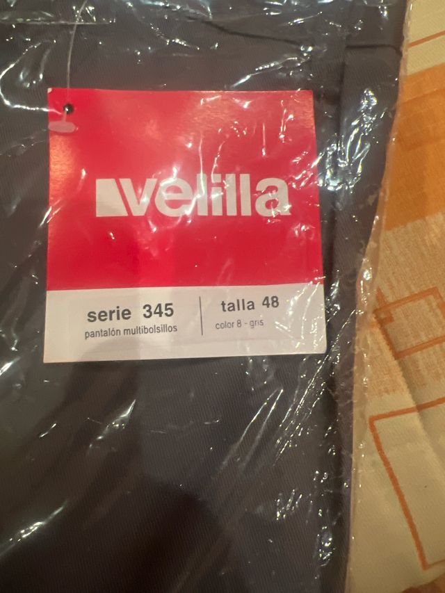 Pantalón Velilla Serie 345 Talla 48 Gris