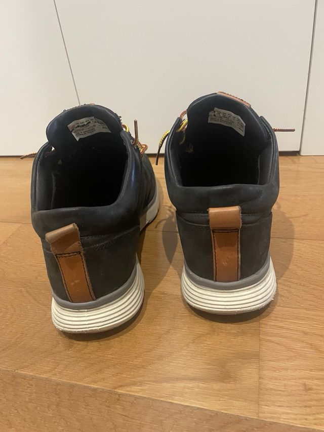 Zapatillas Timberland Negras Cordones Multicolores