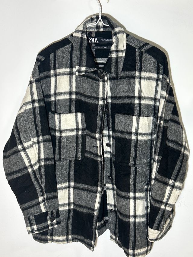 Chaqueta Zara cuadros M