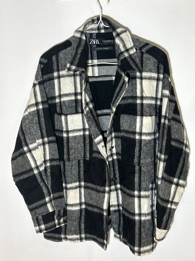 Chaqueta Zara cuadros M