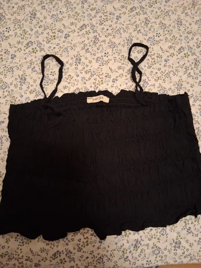 Top negro Sense talla única