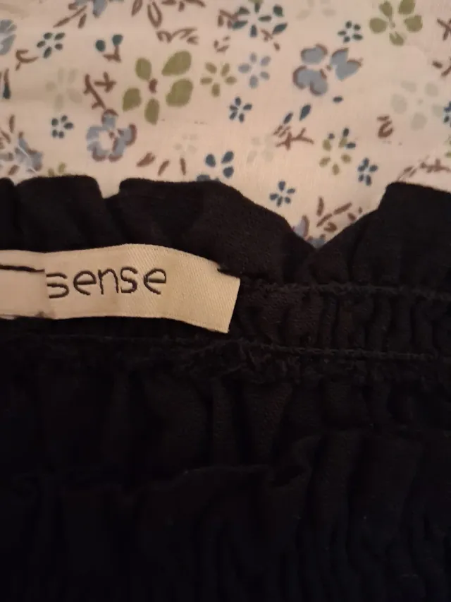 Top negro Sense talla única