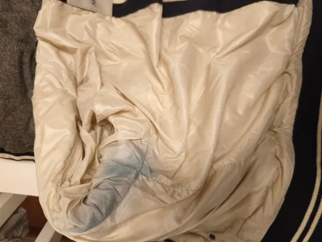 Moncler plumifero Grenoble vintag gris lana Talla1