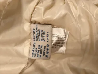 Moncler plumifero Grenoble vintag gris lana Talla1