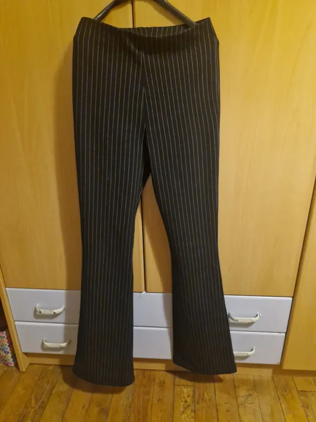 Pantalón Raya Diplomática Negro