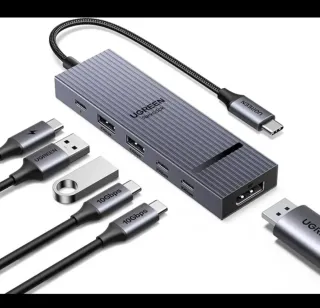 UGREEN Revodok Pro 1062 Hub USB Gris