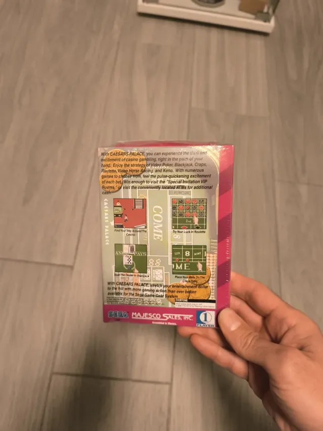 Caesars Palace Game Gear Sega