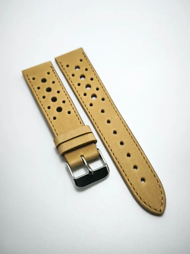 Correa Reloj Racing Dakota 20mm En Piel Top Grain