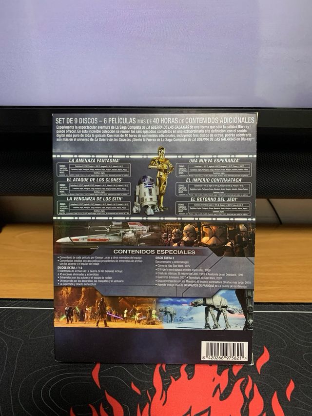 Star Wars La Saga Completa Blu-ray