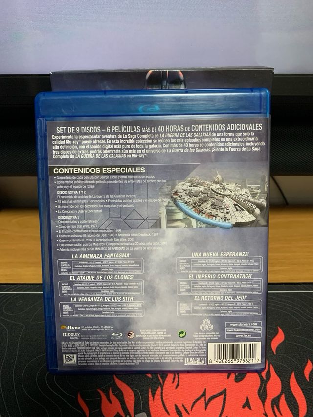 Star Wars La Saga Completa Blu-ray