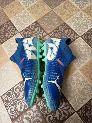 Botas de fútbol Puma Azules N 36