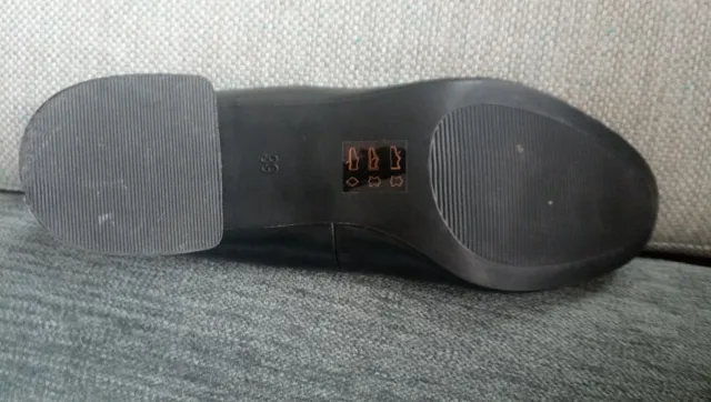 Zapatos de piel negros