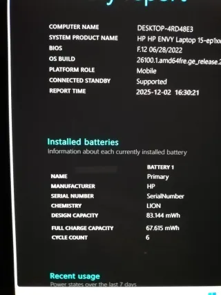 Portatile HP Envy 15 Argento i9, 32GB, SSD 2TB, 4K...