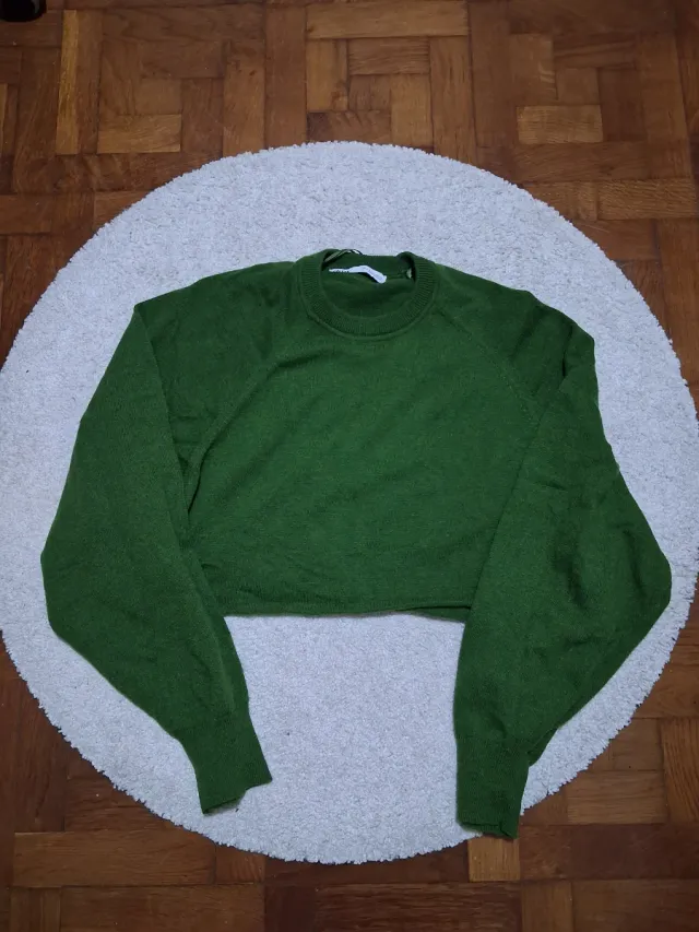 Jersey Zara Verde Talla S