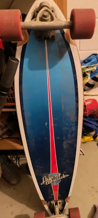 Longboard Flying Wheels