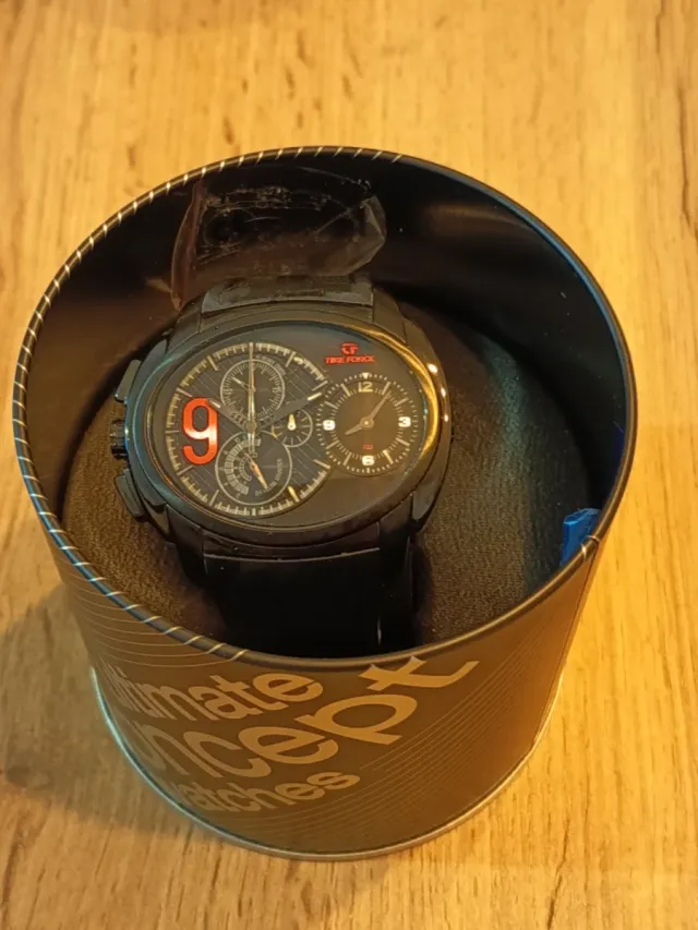 Reloj Time Force Cristiano Ronaldo Negro