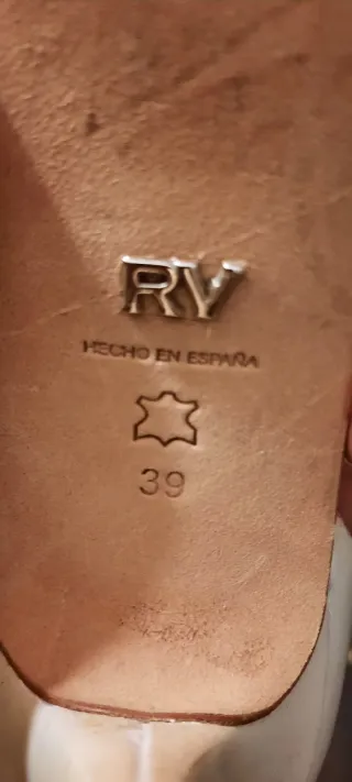 Sandalias Roberto Verino Beige Tacon