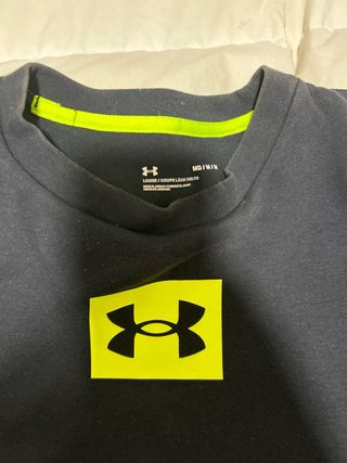 Conjunto chándal Under Armour negro y amarillo