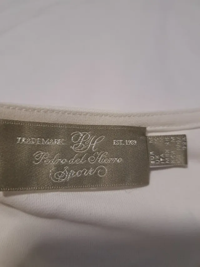 Blusa Pedro del Hierro Blanca