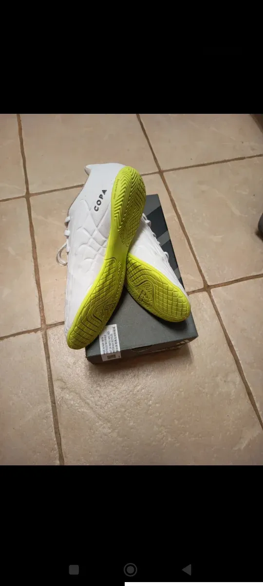 Zapatillas Adidas Pure Cure Fútbol Blancas . N 36