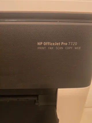 Impresora Multifunción HP Negra/Blanca