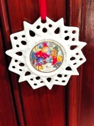 Decorazione Hutschenreuther Porcellana Natale