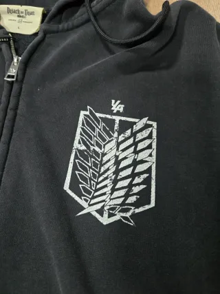 Sudadera Attack on Titan Negra