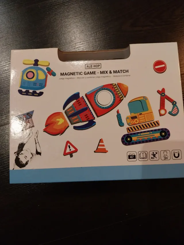 Juego magnético ALE-HOP Mix & Match