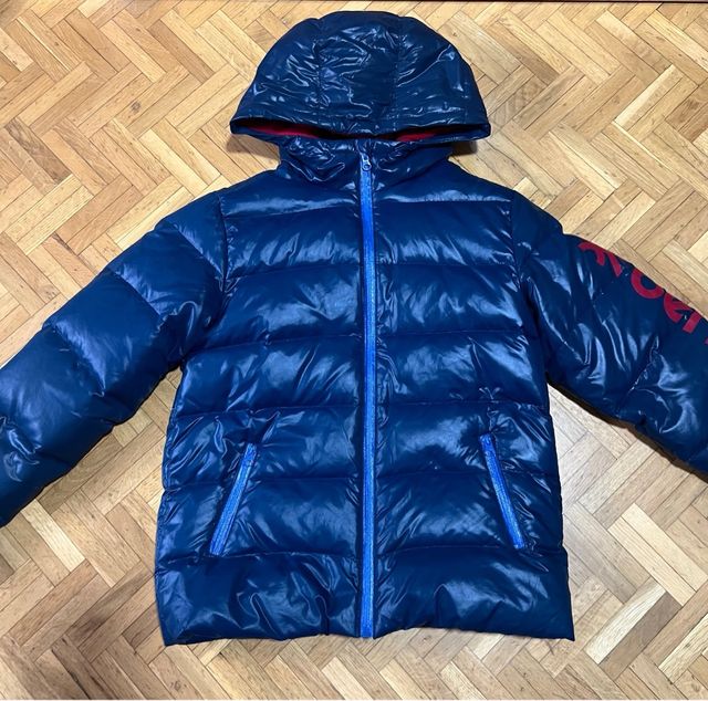 Plumas Benetton Niño Azul Talla 10/12