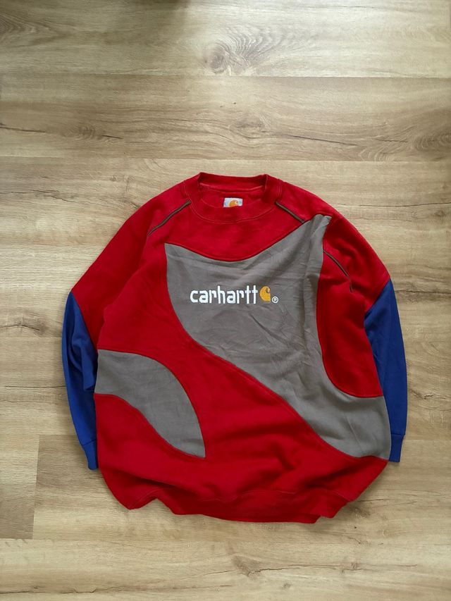 Sudadera Carhartt Patchwork Vintage 00s