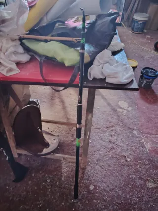 Cañas de pescar de carbón 100%