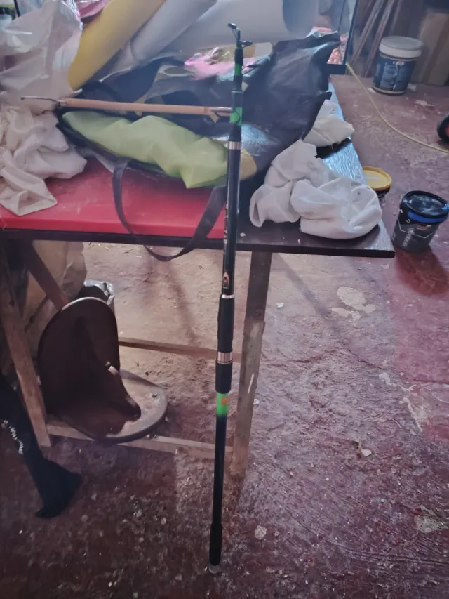 Cañas de pescar de carbón 100%