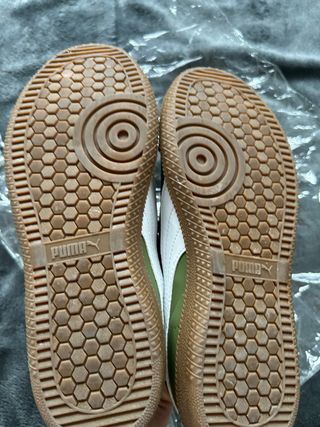 Zapatillas Puma Verde y Blanco