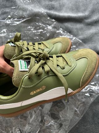 Zapatillas Puma Verde y Blanco