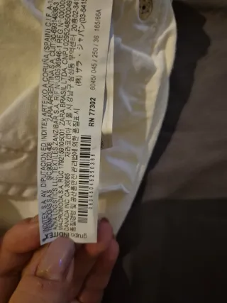 Zara Jeans Campana Blancos