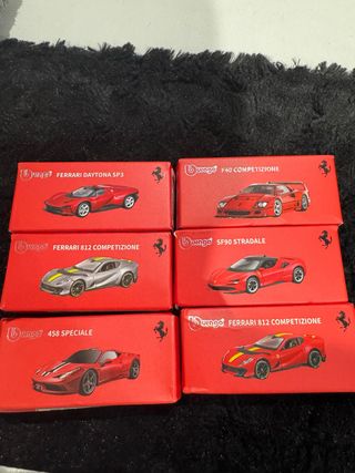 Burago Ferrari 6 Modelos