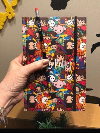 Quaderno Harry Potter con elastico
