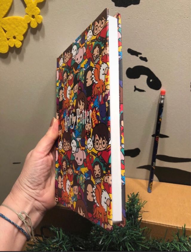 Quaderno Harry Potter con elastico