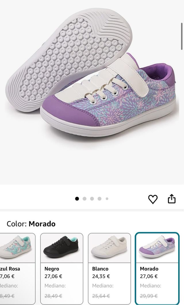 Tênis barefoot para menina nº 28