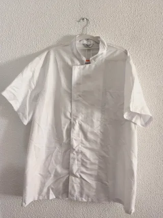 Camisa uniforme trabajo blanca